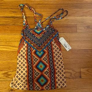 Arizona muli color patterned tank top